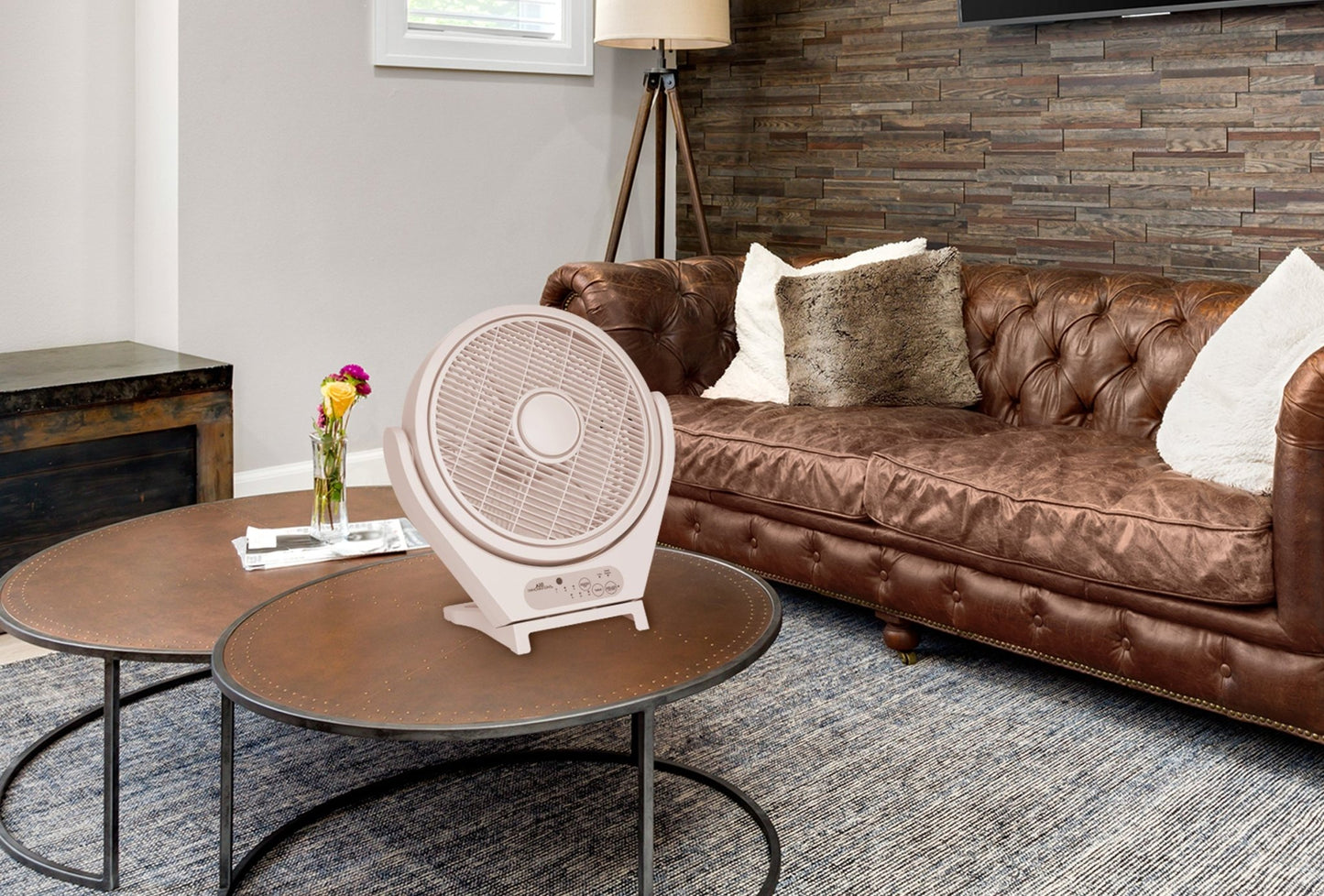 Air Innovations 12" 3-in-1 Swirl Cool Stand Fan with Remote AI-4800 - Air Innovations