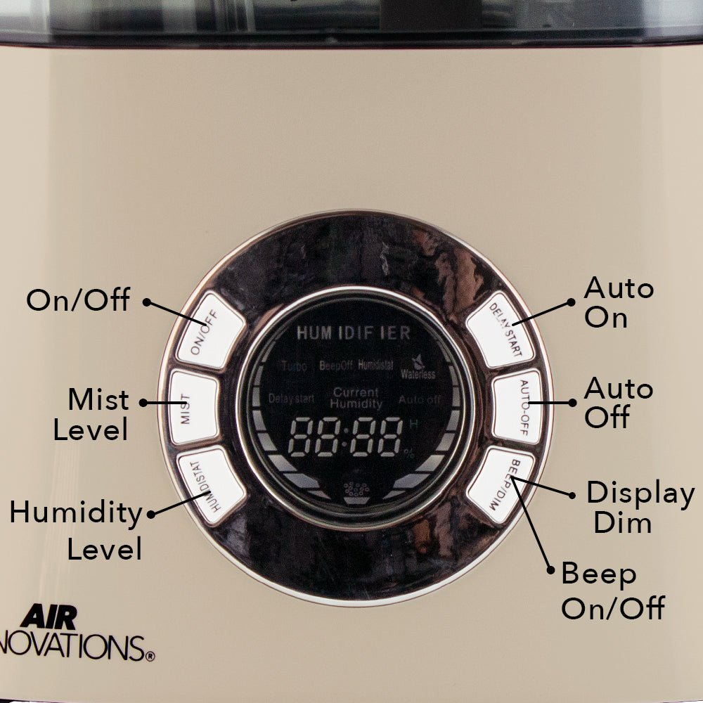Air Innovations MH-908 Ultrasonic Cool Mist Humidifier With Aromatherapy - Air Innovations