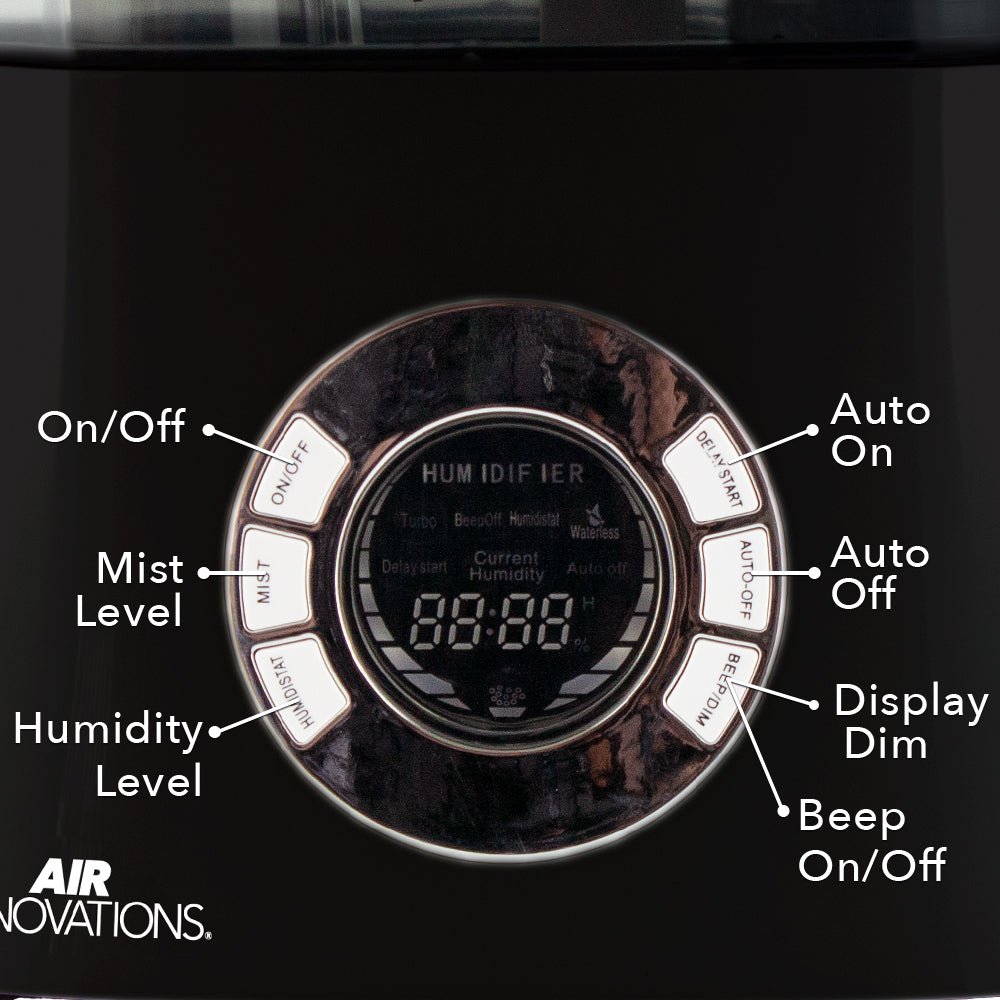 Air Innovations MH-908 Ultrasonic Cool Mist Humidifier With Aromatherapy - Air Innovations