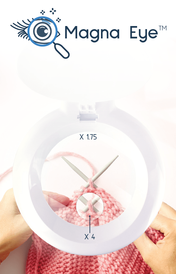 Magna Eye™ LED Hands - Free Magnifier - Air Innovations