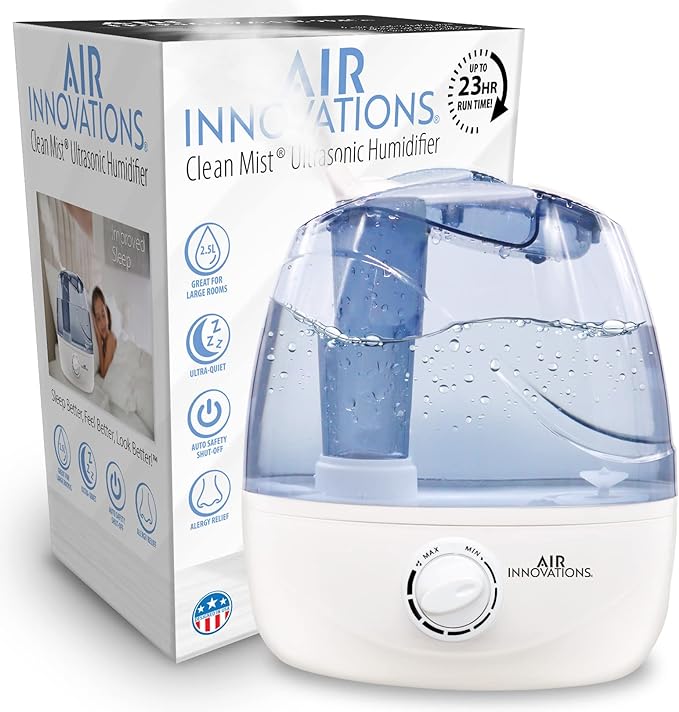 Air Innovations AI-103 Ultrasonic Bedroom Humidifier - Air Innovations
