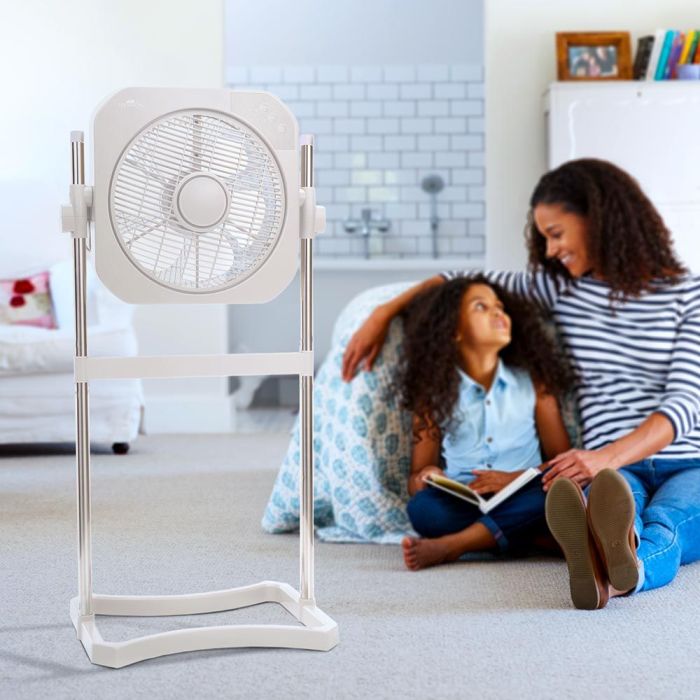 Air Innovations AI-4600 12” Swirl Cool 2-in-1 Fan with Remote - Air Innovations